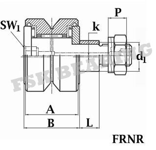 Exzenter-FRNR62 E-I V - zeichnen Sie Führer-Rollen 20mm × 62mm × 83mm ABEC-5 1