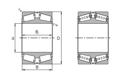 Zugespitzt zwei Reihen-Rollenlagern NA46790 SW/46720CD bewegte Größe ISO9001-2000 Schritt für Schritt fort 7